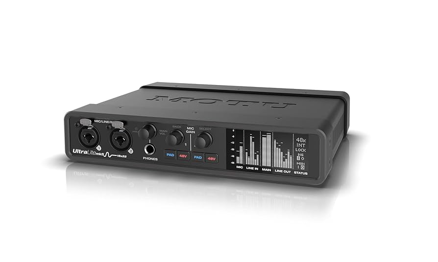 MOTU UltraLite-mk5 【8/3まで期間限定値下げ中】 MOTU UltraLite mk5 レビュー アウトボードに興味があるMIX師に