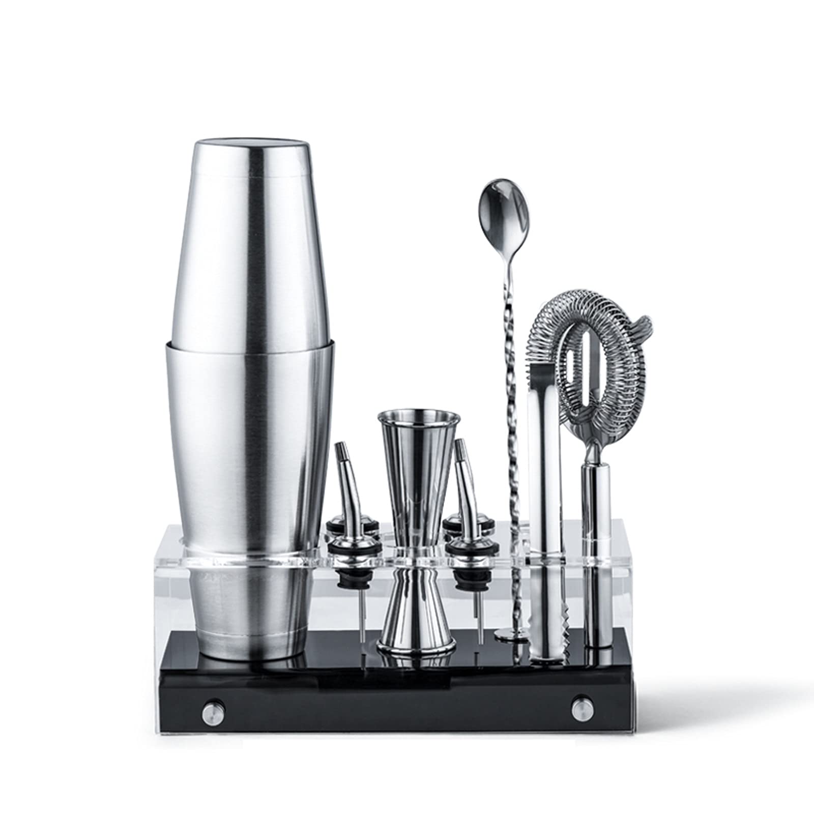 Shaker do koktajli Pij blender Zestaw Shaker Cocktail Set Barman Zestaw Koktajlowych Koktajl Shaker Bar AKCESORIA DO HOME BAR SET Shaker Bar (Kolor: F)
