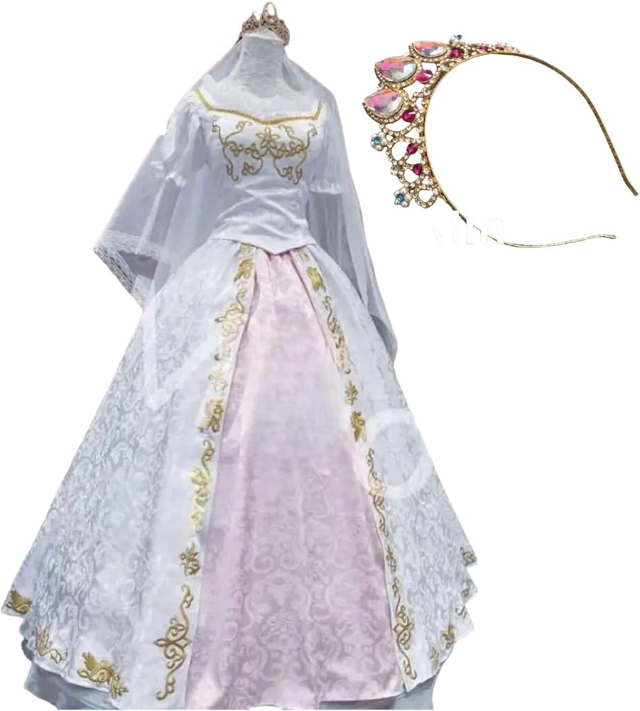 【最終値下】ラプンツェル エバーアフター ウエディングドレス Amazon.co.jp: [Beauty 出品] ズニー ラプンツェル エバーアフター