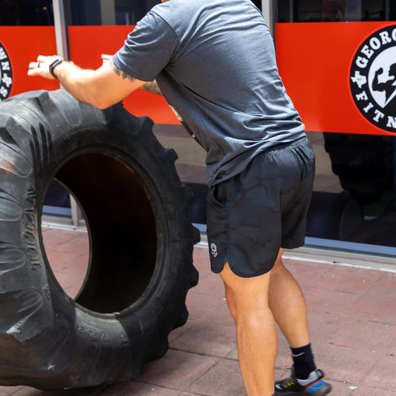 Zero Foxtrot Mens Athletic Zero Shorts, Gym, Workout, Running, or Casual - 9 Inch Inseam4