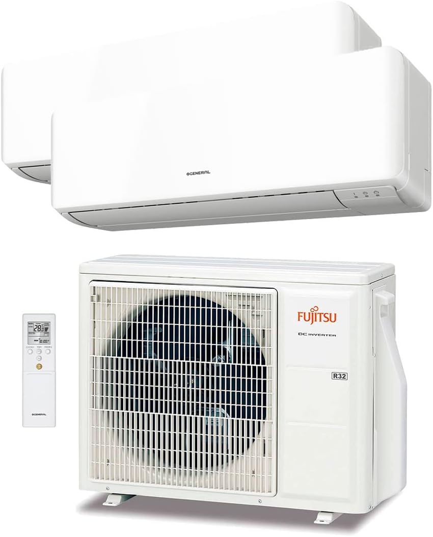Fujitsu ASY3520U11MI-KM MultiSplit Air Conditioner 2x1 Inverter 2715+1584 frg/h 3042+1774 kcal/h