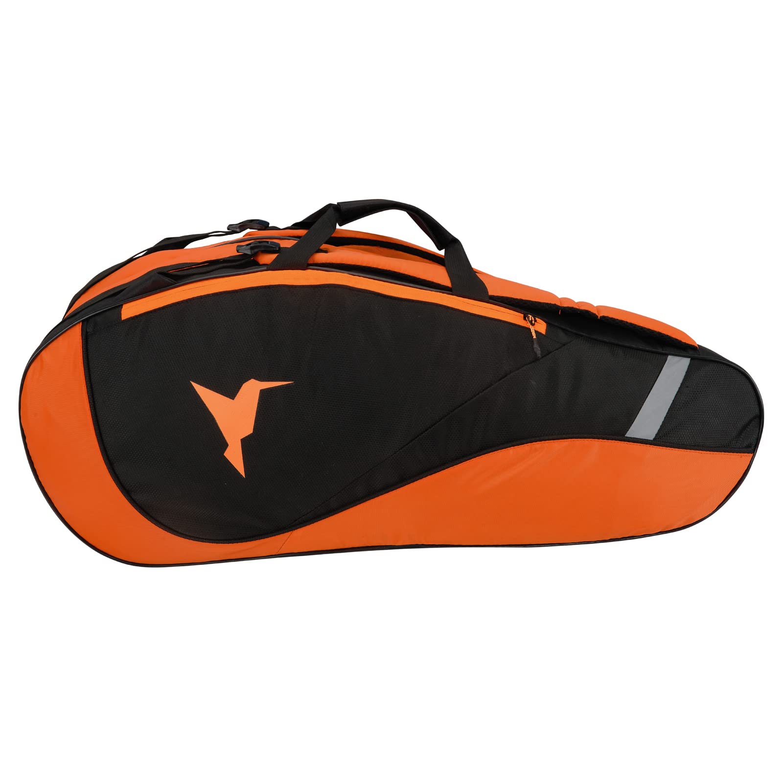YUTK Badminton Squash tennis Shoulder Bag for 7racquet (3 Zipper Orange Kit Bag) (B0BW8MBT2B) Amazon Price History, Amazon Price Tracker