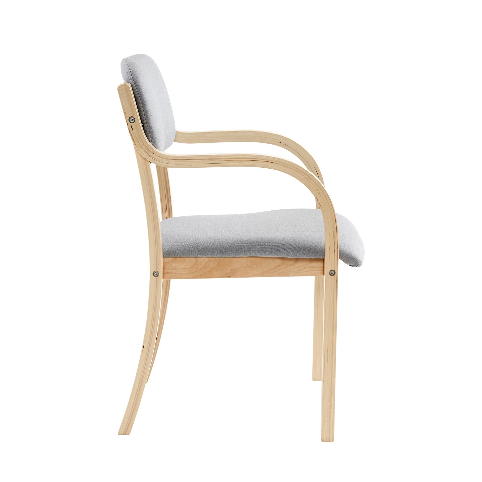 Amazon｜目玉 2脚 グレー ダイニングチェア 木製 椅子 介護チェア イス