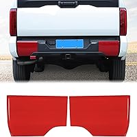 Vista 9 de Protector de parachoques trasero para auto compatible con Toyota Tundra 2022-2025, para guardabarros trasero lateral de camioneta, protector
