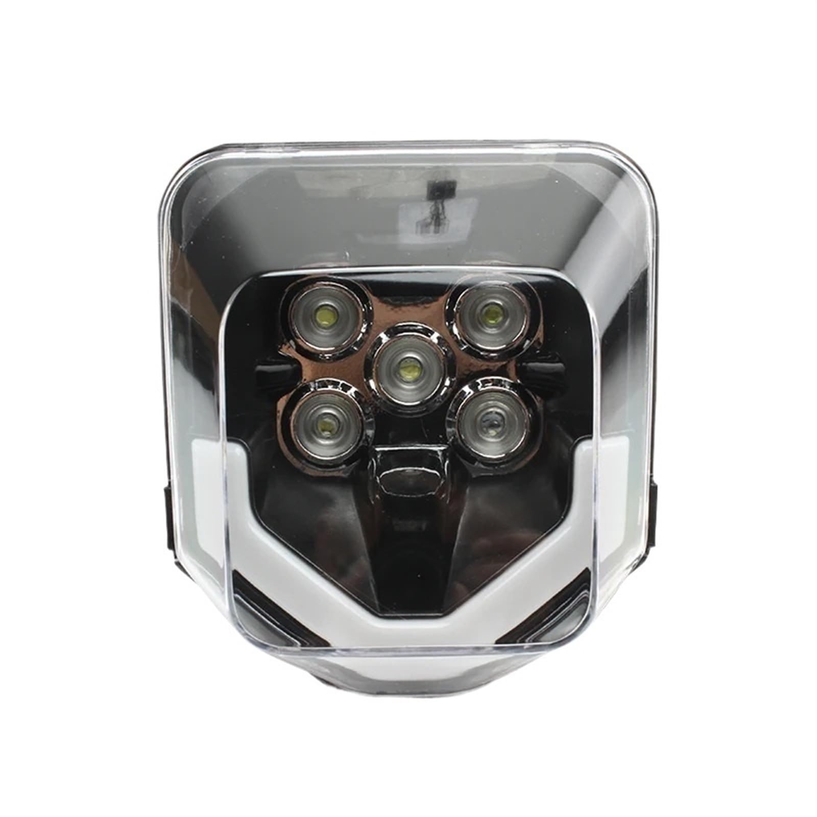 LOTFI Lampada della luce capa del motociclo LED faro faro stoppino adatto for Husqvarna TE FE TC FC 125 250 300 350 450 501 701 250i 300i
