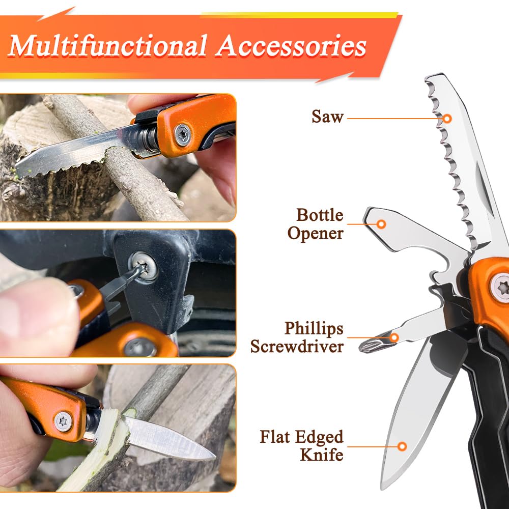 14-in-1 Multitool Pliers Portable MINI Multitool Pliers Pocket Knife Gifts for Men on Fathers Day Christmas EDC Pocket — view 4