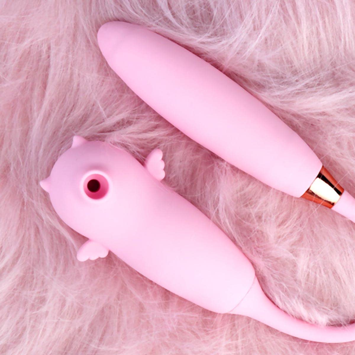 Vibratori Giocattoli per Donna, Vibratore Sessuale Spinta Capezzolo Stimolatore Clitorideo Giocattoli, Riscaldamento Intelligente 9 Frequenza Succhiamento e 6 Velocità Modalità Pink