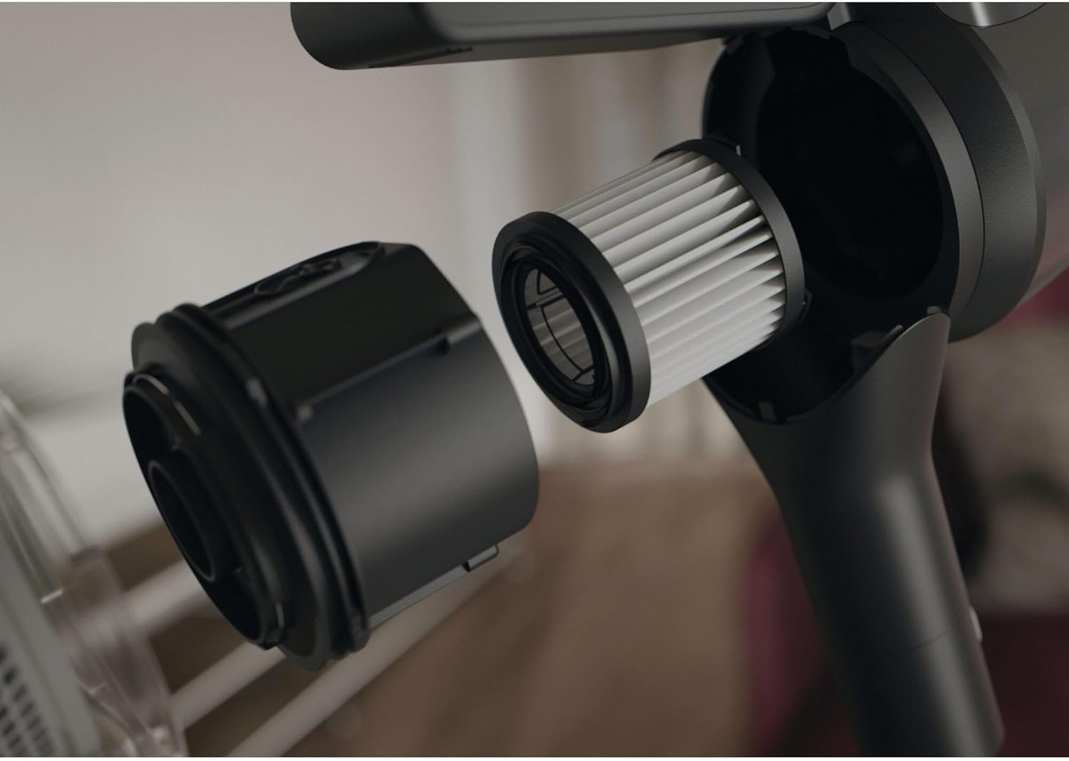 AEG AP31CB18IW bezprzewodowy odkurzacz 18 V, czas pracy 30 min, zmysłowe i elastyczne czyszczenie, technologia cyklonowa, filtry zmywalne, zbiornik 0,5 l, z 3 akcesoriami, kolor biały