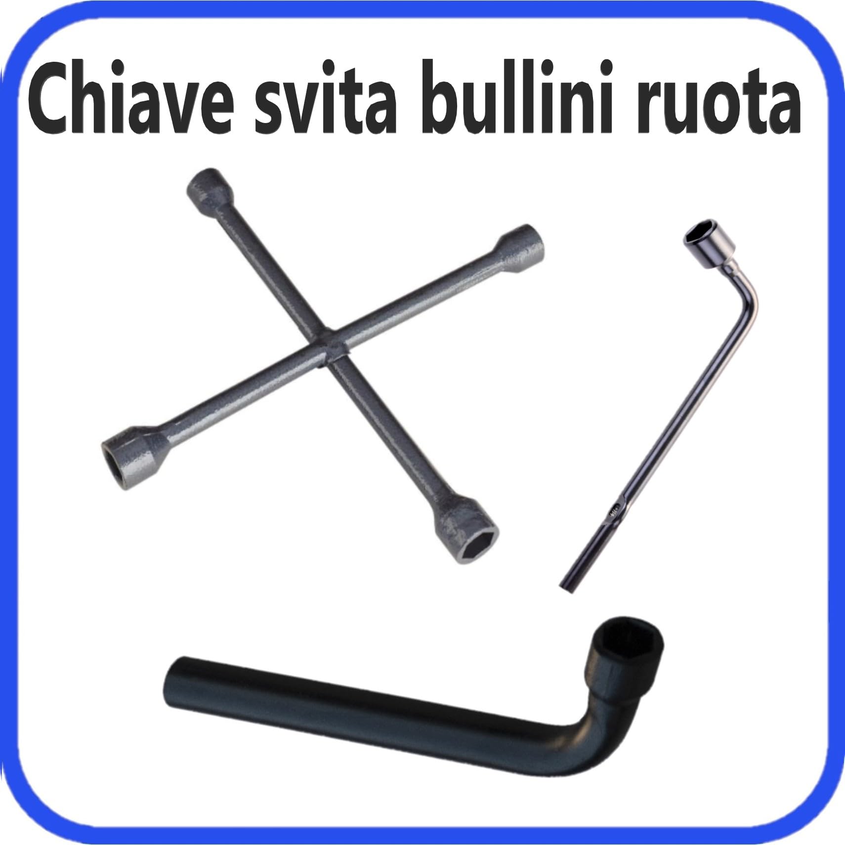 Ruotino di scorta Compatibile per Dacia Duster 18 pollici 5 fori con Cric e Chiave