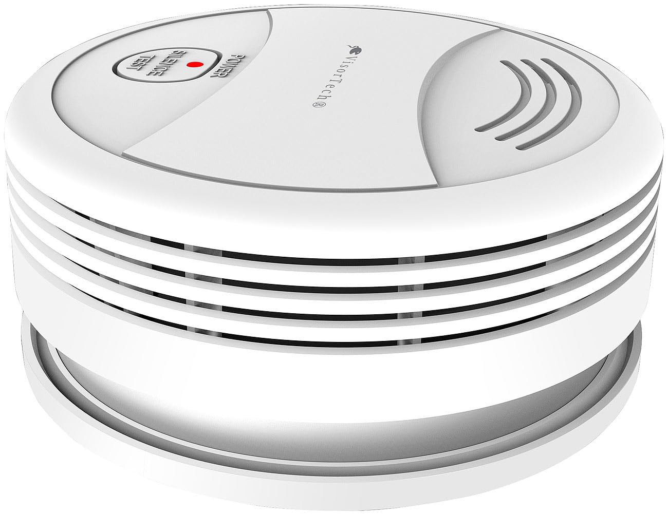 VisorTech Rauchmelder mit App: 3er-Set WLAN-Rauchwarnmelder, weltweite App-Benachrichtigung, 85 dB (Brandmelder WLAN, Rauchmelder mit Alexa, Home)