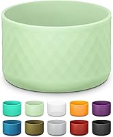 Vista 18 de Funda de silicona para botella de agua Owala 40 oz, funda protectora antideslizante para botellas de acero inoxidable FreeSip/Twist/Flip, cubierta