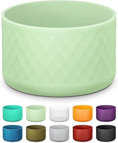 Miniatura 18 de Funda de silicona para botella de agua Owala 40 oz, funda protectora antideslizante para botellas de acero inoxidable FreeSip/Twist/Flip, cubierta