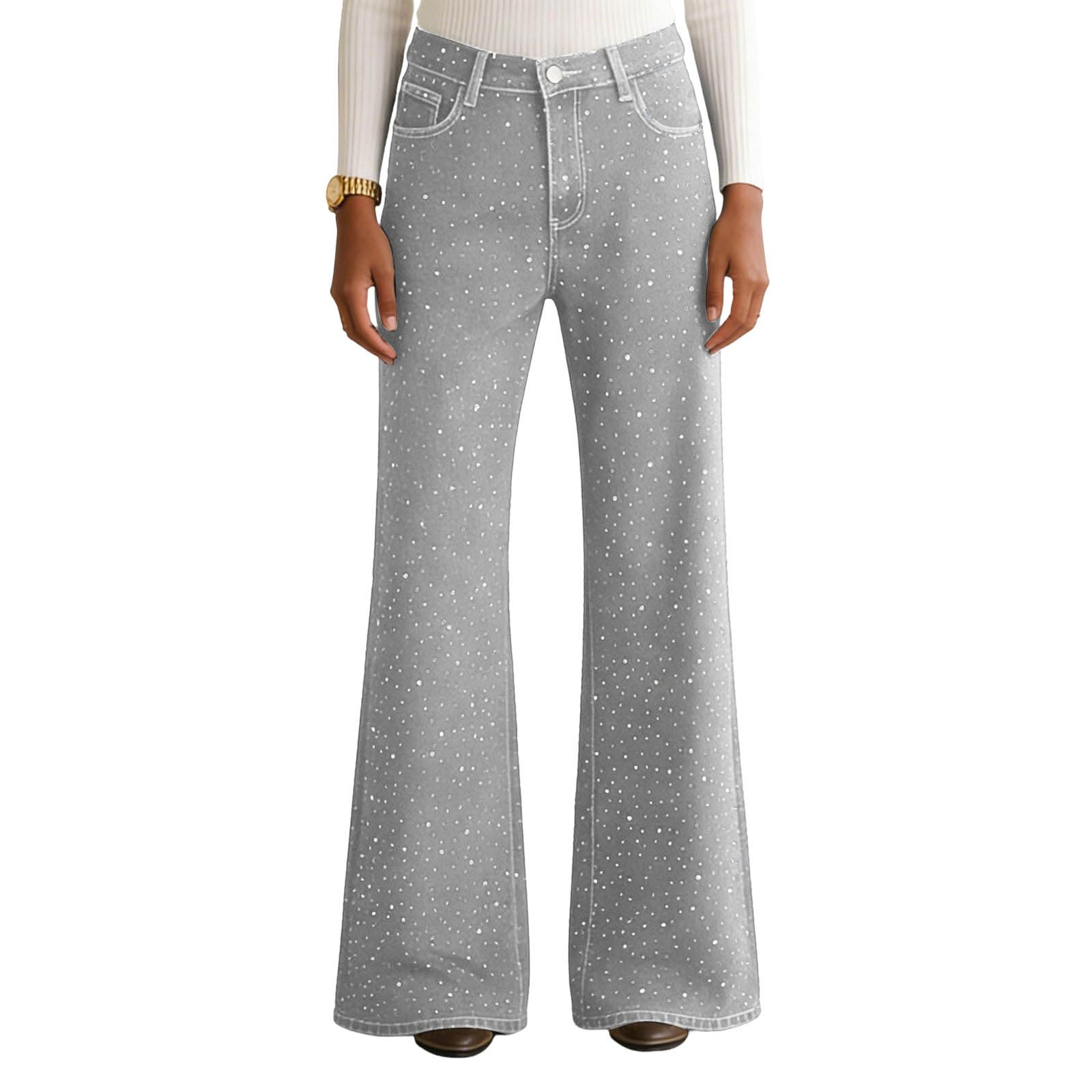 Baggy Mujer Vaqueros Mujer Pantalones Skinny Slim Elásticos Ajustados Vaqueros Elásticos Pantalones De Mezclilla De Pierna Ancha para Cintura Alta Pierna Recta