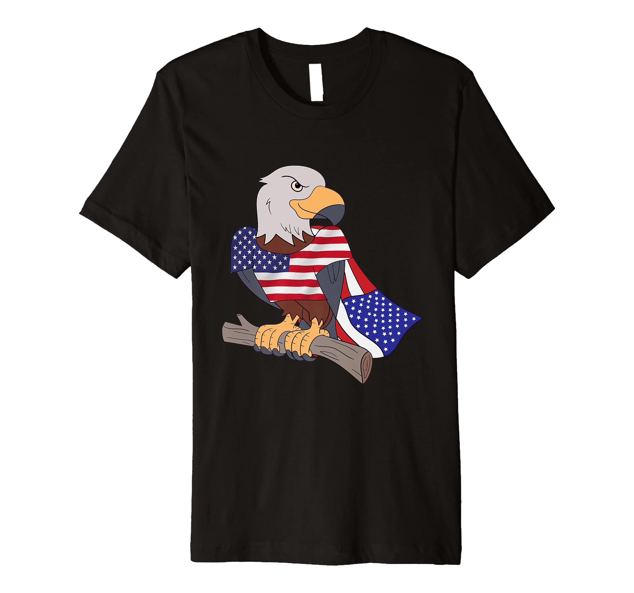 USA Seeadler Tiere stars and stripes, 4th of July, Patriot Premium T-Shirt