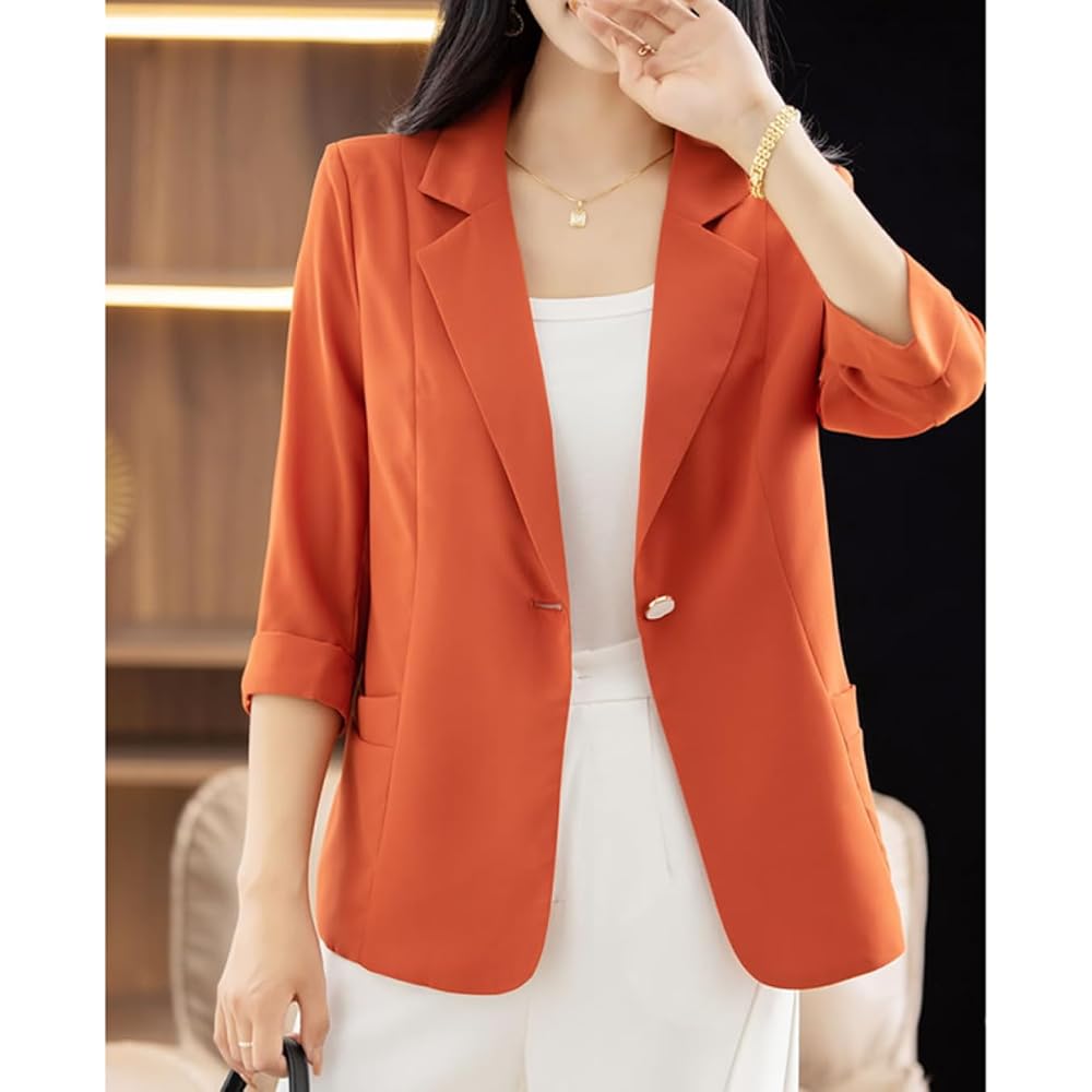 新品 未使用 ディオール ディオールジャケット オレンジ ジャケット レディース Amazon | [Donahutt03] テーラードジャケット レディース 綿 麻