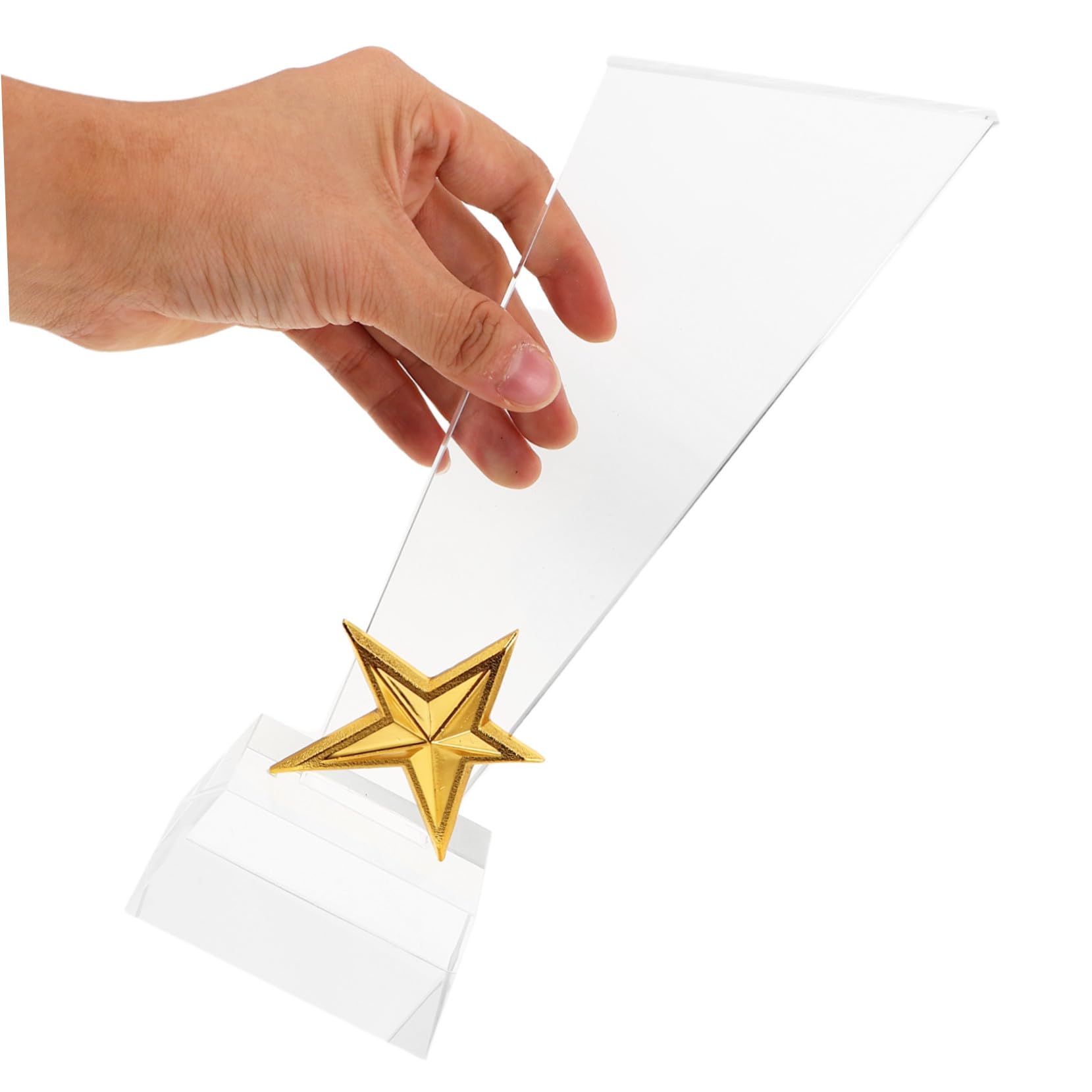TOYANDONA Trofeo De Cristal Creativo Trofeos Estrella para Premios De Cristal Ceremonias De Graduación y Celebraciones De Logros