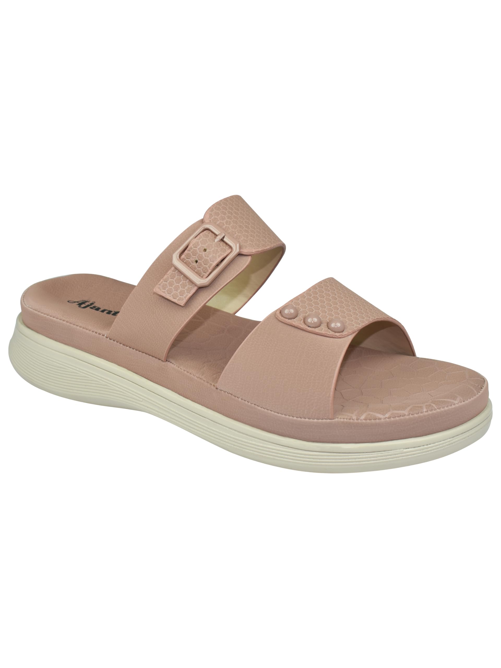 AJANTA Women Pink Flat Sandal EL3001 (B0CJLSCL8M) Amazon Price History, Amazon Price Tracker