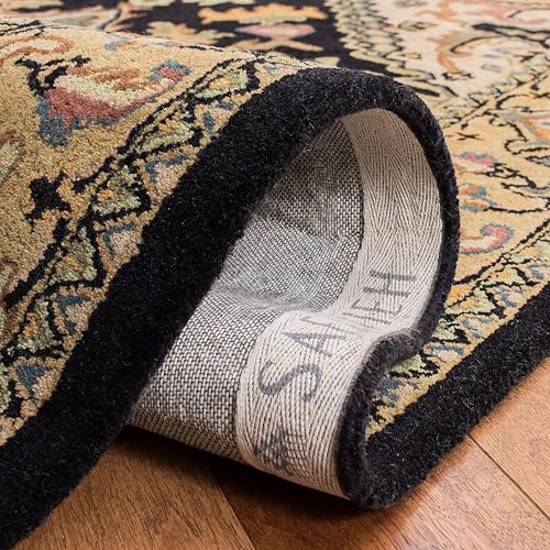 Image of 4x6 Ft Wool Tufted Rug - Compact Handcrafted Carpet for Small Living Rooms, Bedrooms & Study Areas