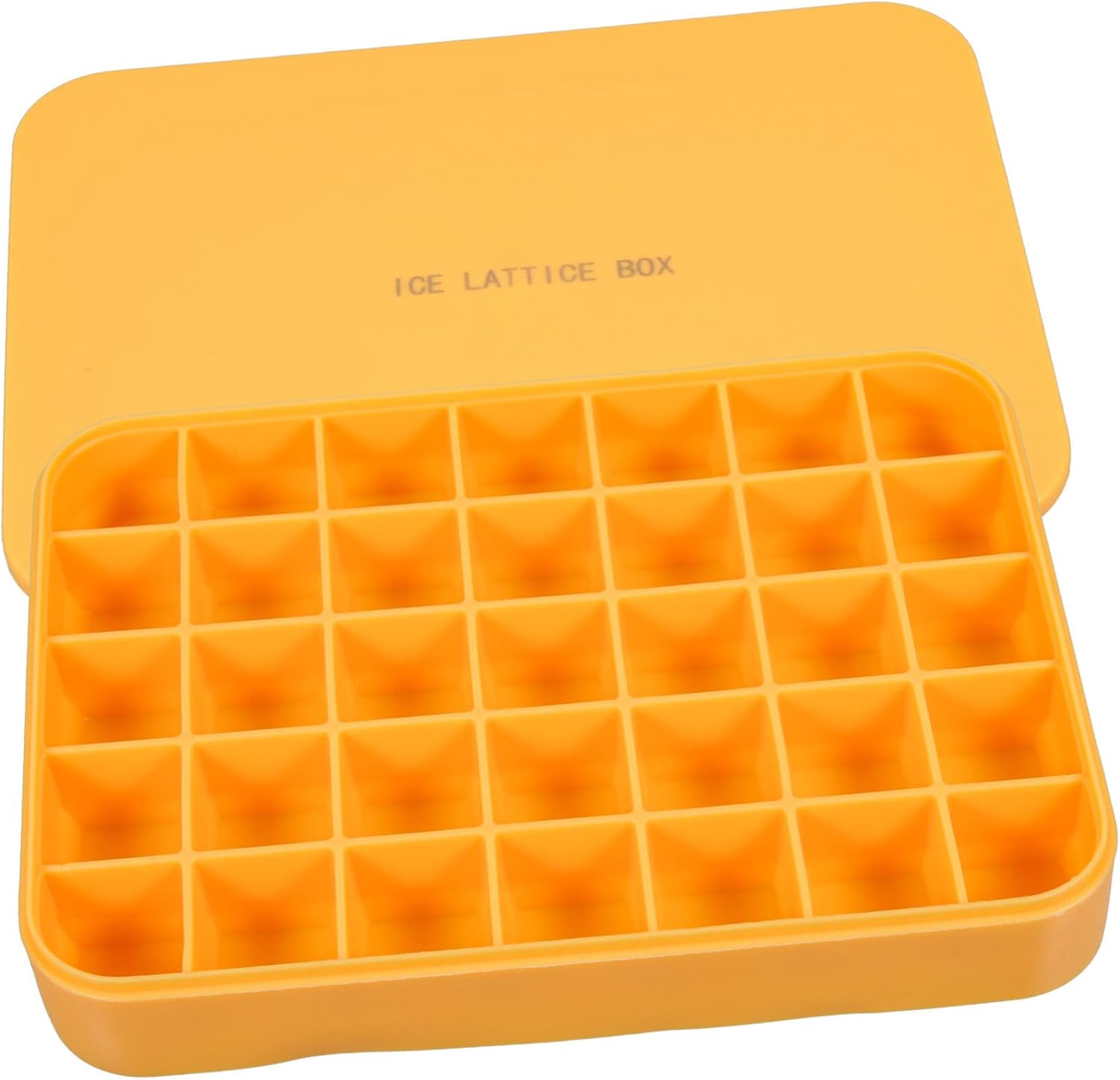Amazon Happyyami 金型アイスボックス 35ナゲットシリコンアイストレー アイスボールモールド シリコンアイスキューブトレイ