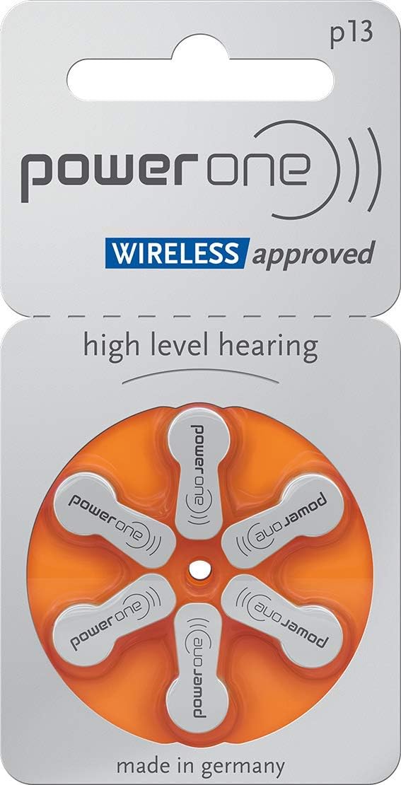 Type p13 Hearing Aid Batteries Pack of 30