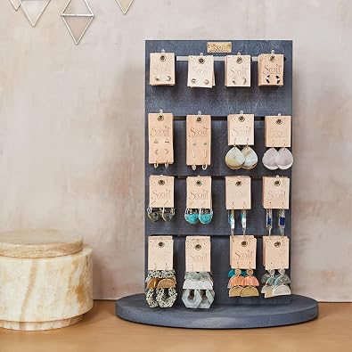 Scout Curated Wears - Stone Prism Hoop Earring - Turquoise/Silver