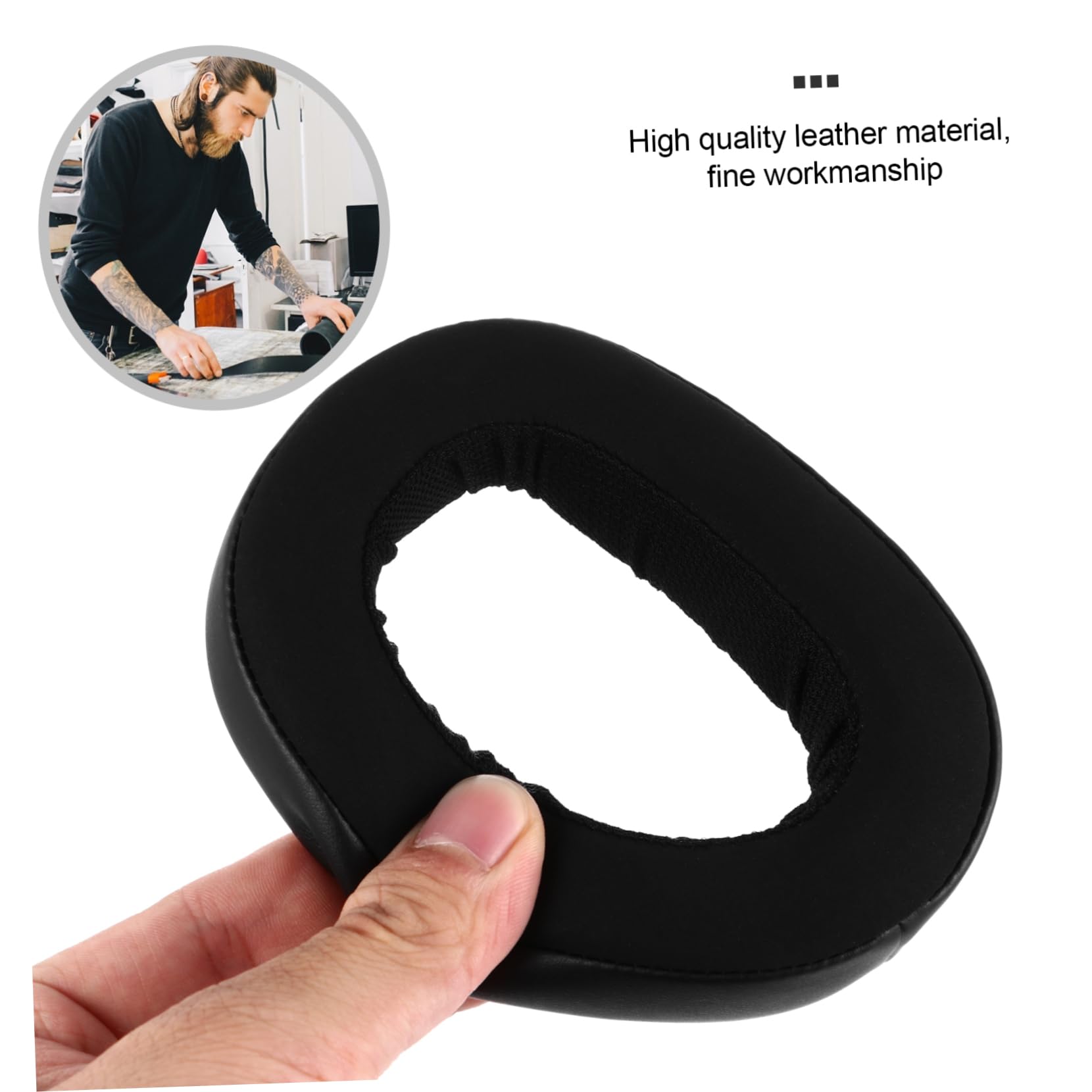 HOMSFOU 3paia Cuscinetti Auricolari Ricambio Per Earpads Per Isolamento e Comfort Ottimale Facile Installare