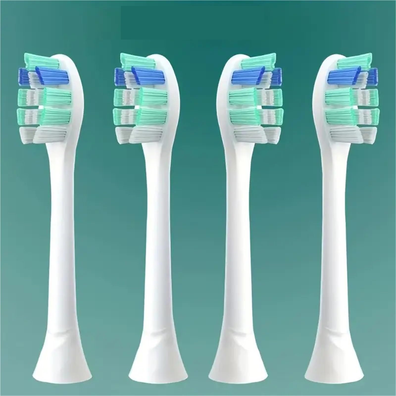 Testine, compatibile con Philips, HX6730 HX6721 HX3216 | HX9362 HX3210 HX6013 HX9063 HX6063 C3 W3 C1 C2 D12 1100 2100 4100 4300 5100 5300(16pcs)