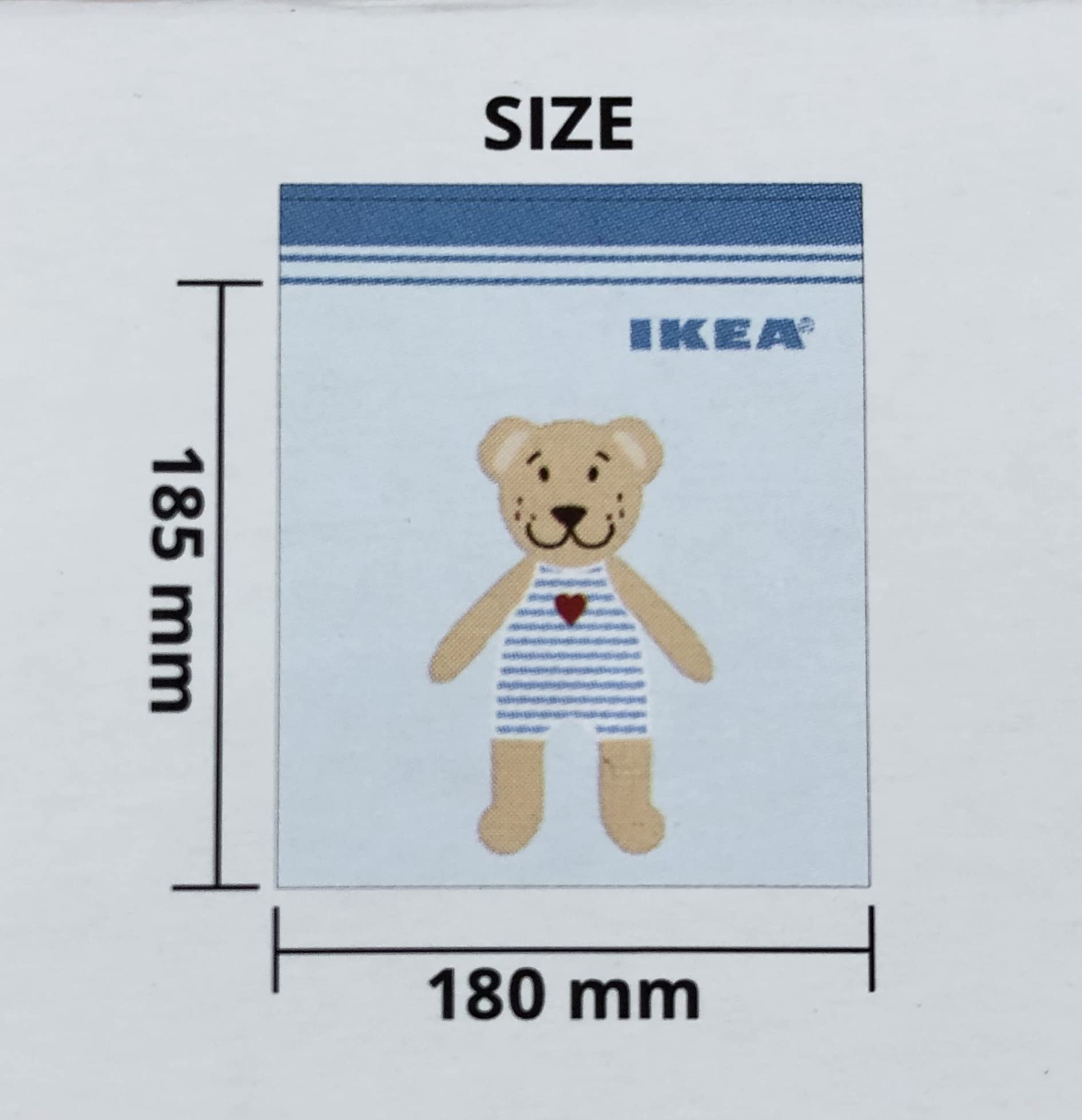Amazon.co.jp: フリーザーバッグ/イケア【3個セット】ISTAD/イースター 