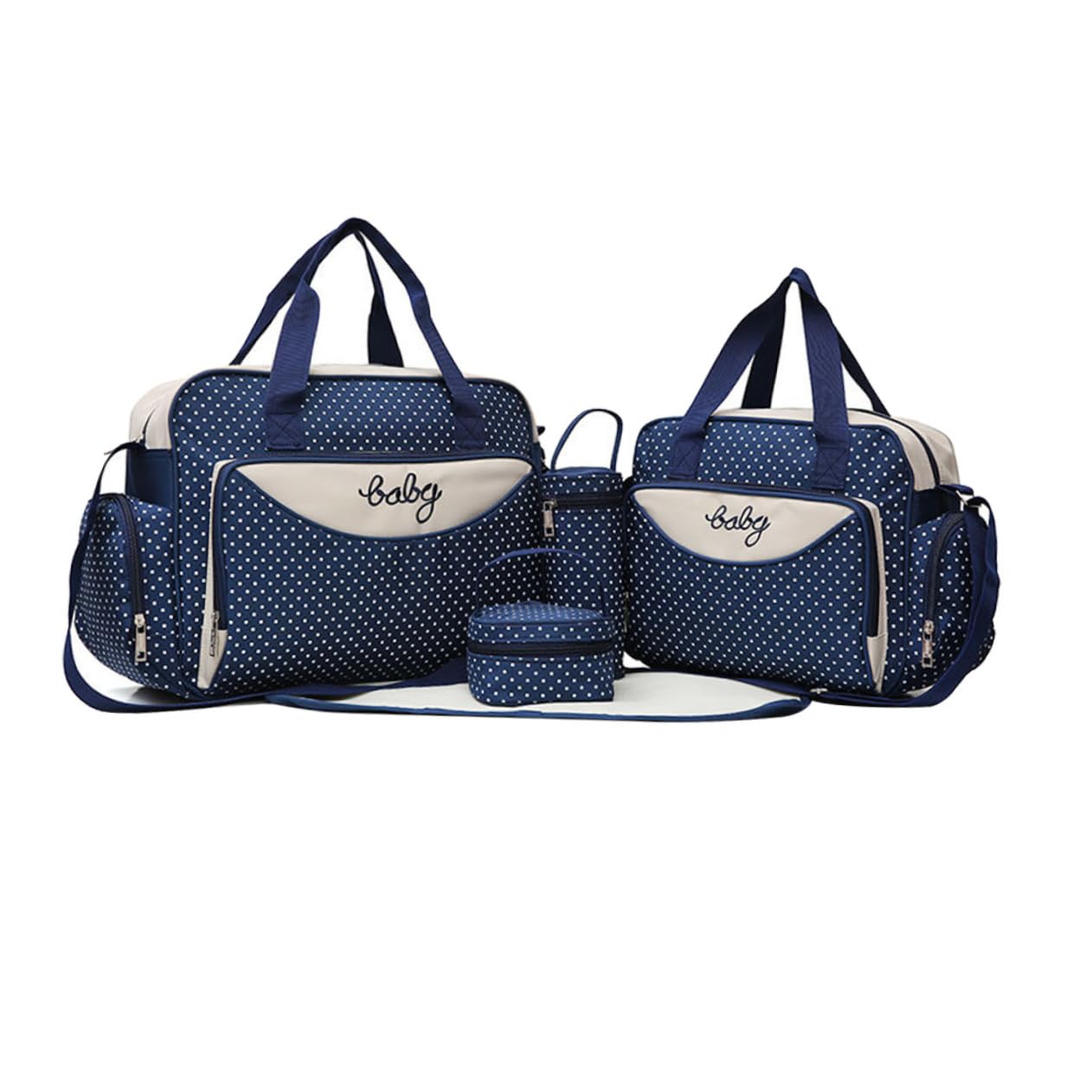 COLLBATH Bolso De Mamá Bolsos Para Mami Bolsa De Bebé Portátil Bolso De Hombro Bolsos De Mano Para Mujer Bolsos Para Cambiar Pañales De Maternidad Bolso Para Mujer Rosy