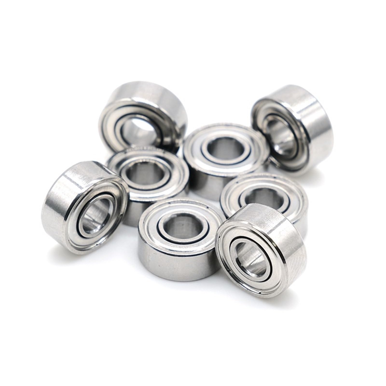 Rodamiento en miniatura MR104 MR104ZZ Rodamientos de bolas de ranura profunda 4x10x4 mm 10 piezas