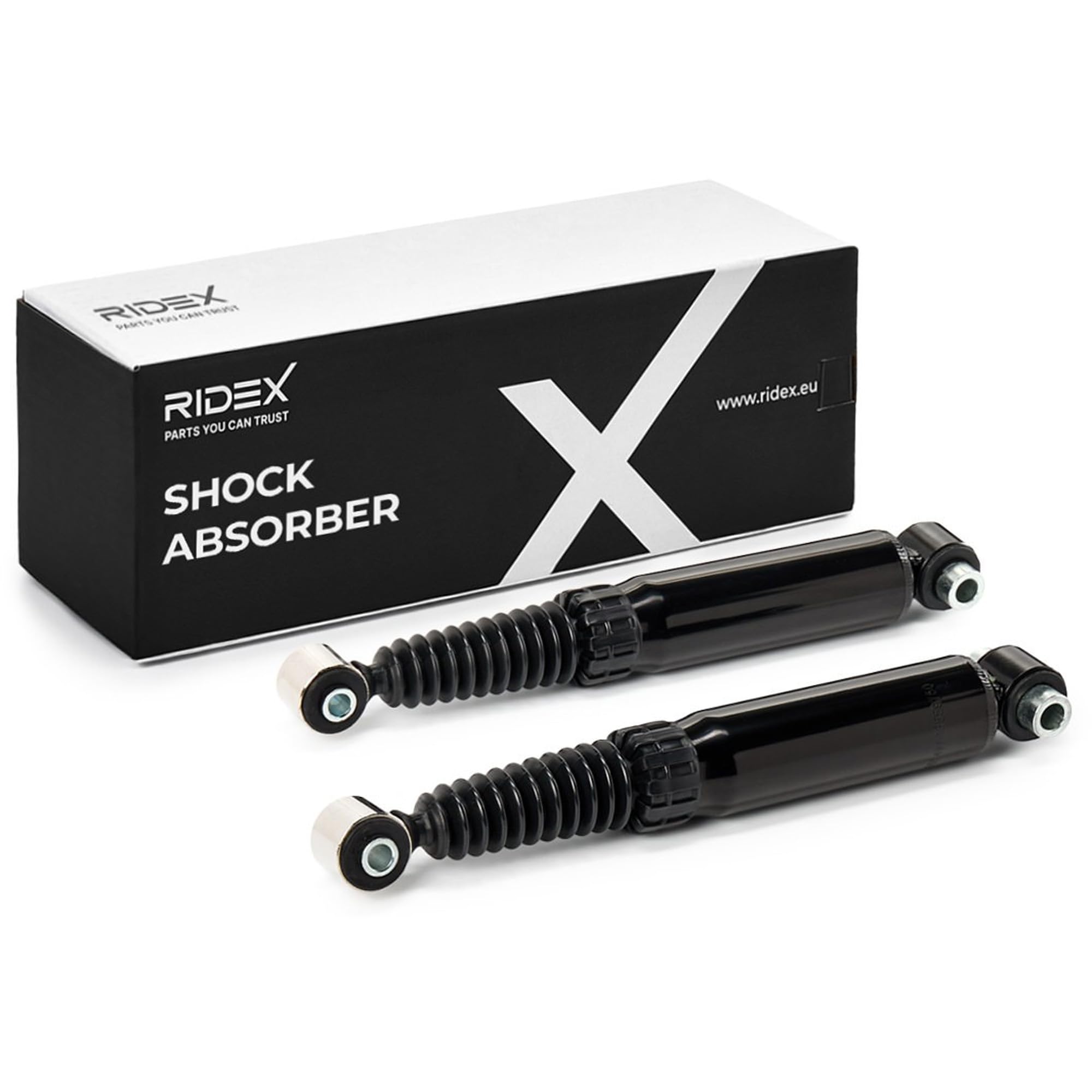 RIDEX 854S1564 2x Amortiguador Trasero Compatible con PEUGEOT 206 Fastback 2A/C