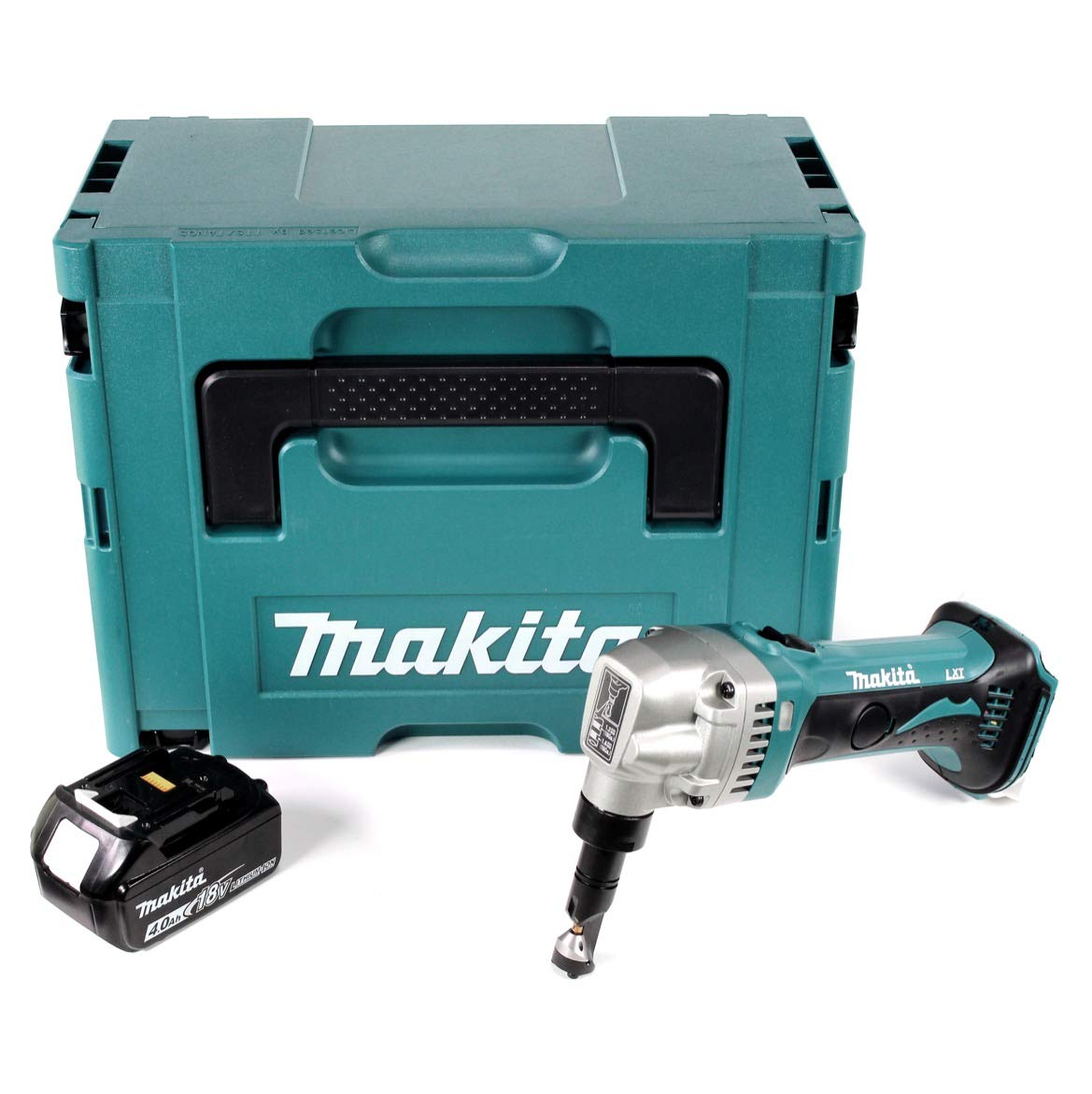 Makita DJN 161 F1J, grignoteuse sans fil, 18 V, 1900 cps/min