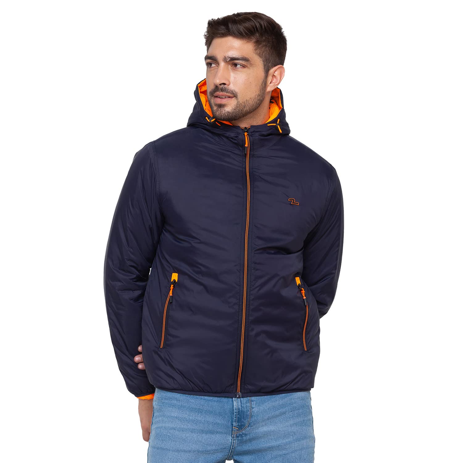 spykar Men'S Jet Black Polyester Solid Full Sleeve Regular Fit Jackets-picture-53