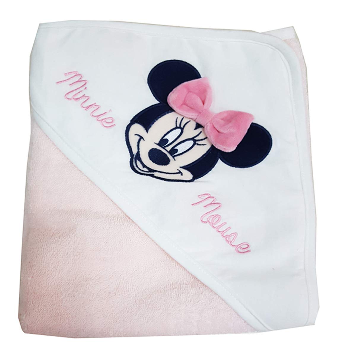 Ellepi Accappatoio Triangolo Disney Baby Minnie Rosa/Fucsia