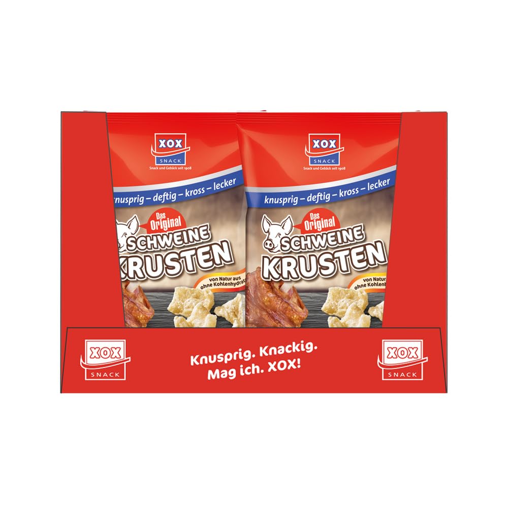 XOX Schweinekrusten 10er Karton (10x100g)