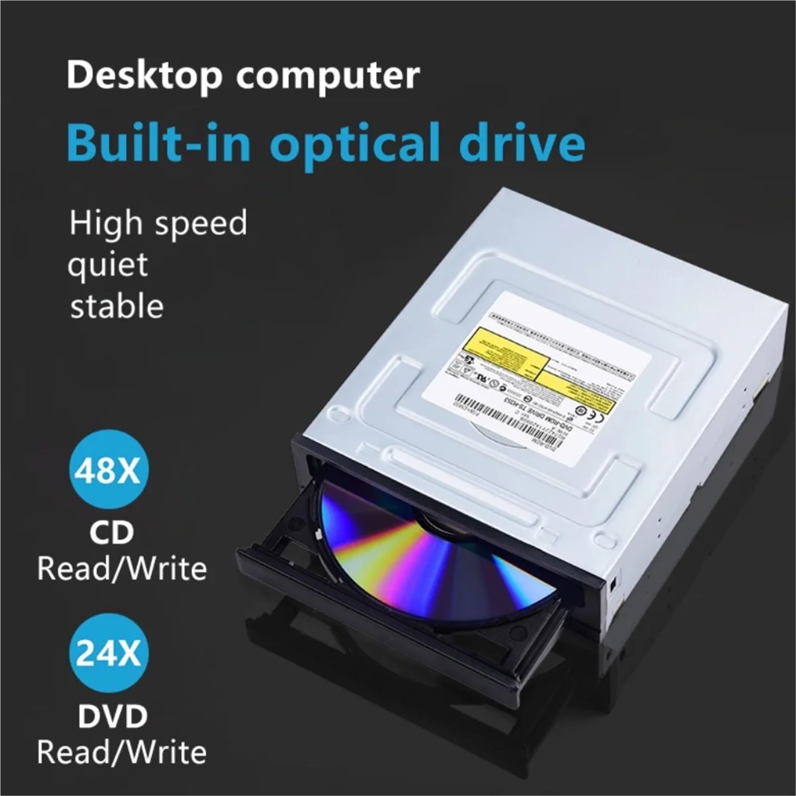 Amazon.co.jp: 3.5インチデスクトップ内蔵光学ドライブDVDバーナーCD