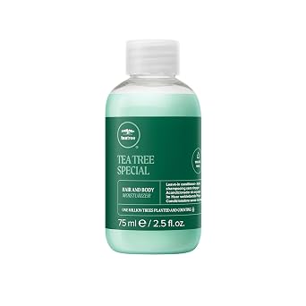 Tea Tree Hair and Body Moisturizer Leave-In Conditioner, Body Lotion, After-Shave Cream, For All Hair + Skin Types