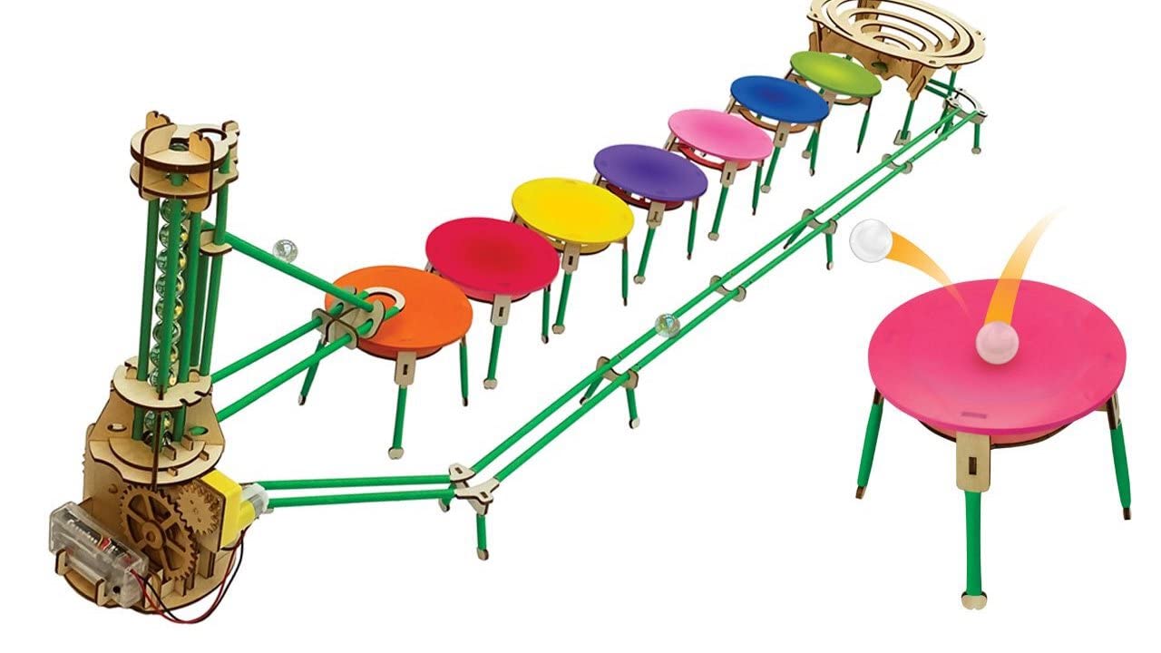 Cheatwell GamesEngenius Contraptions Bounce Marble Run