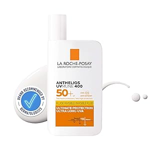 La Roche-Posay Anthelios Invisible Fluid SPF 50+ - Buy on Amazon UK - best spf moisturiser uk