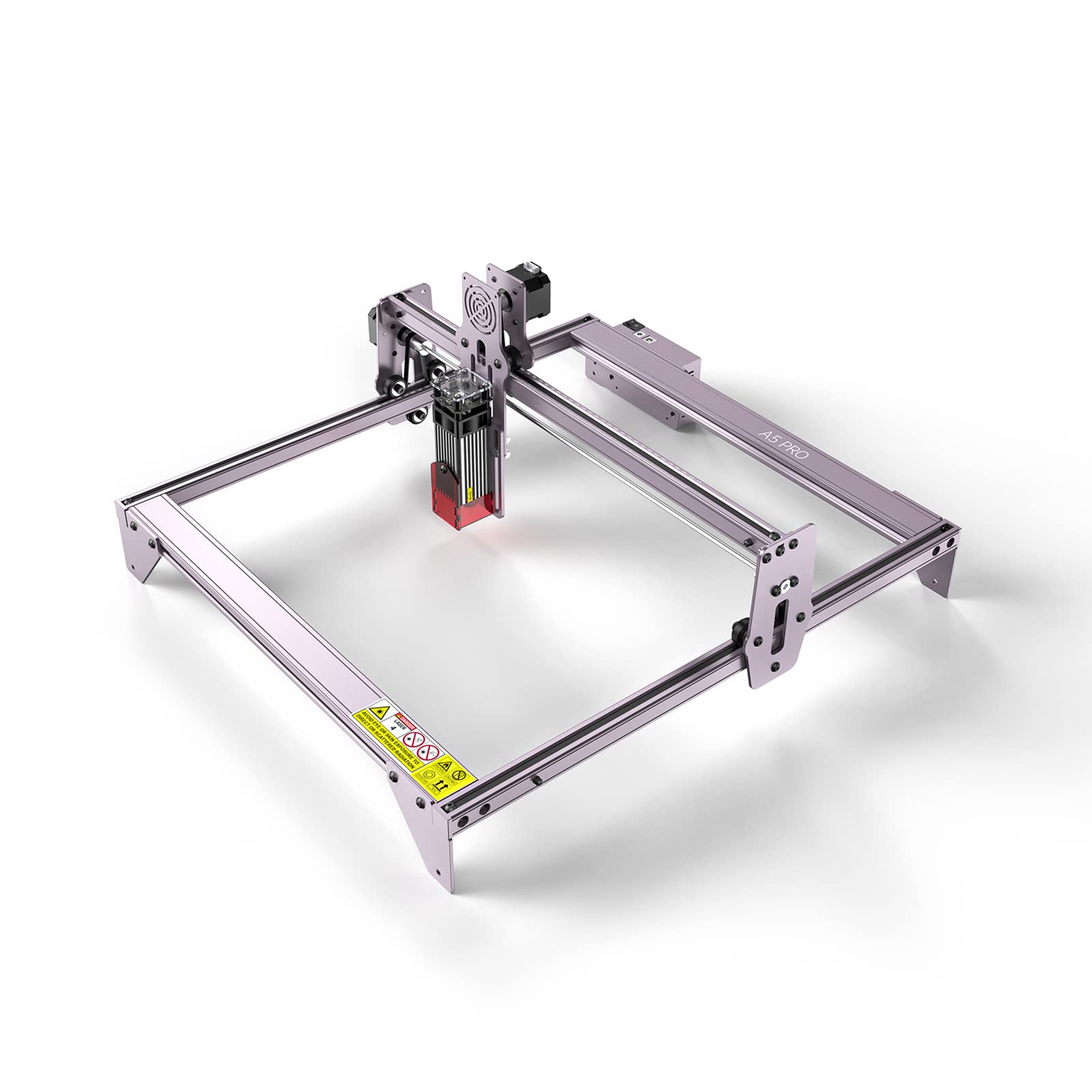 Taglierina laser, macchina per incisione laser, stampante fai da te laser a fuoco fisso, macchina per incisione laser A5 Pro 40W incisore fai-da-te Taglio ad alta precisione per legno m