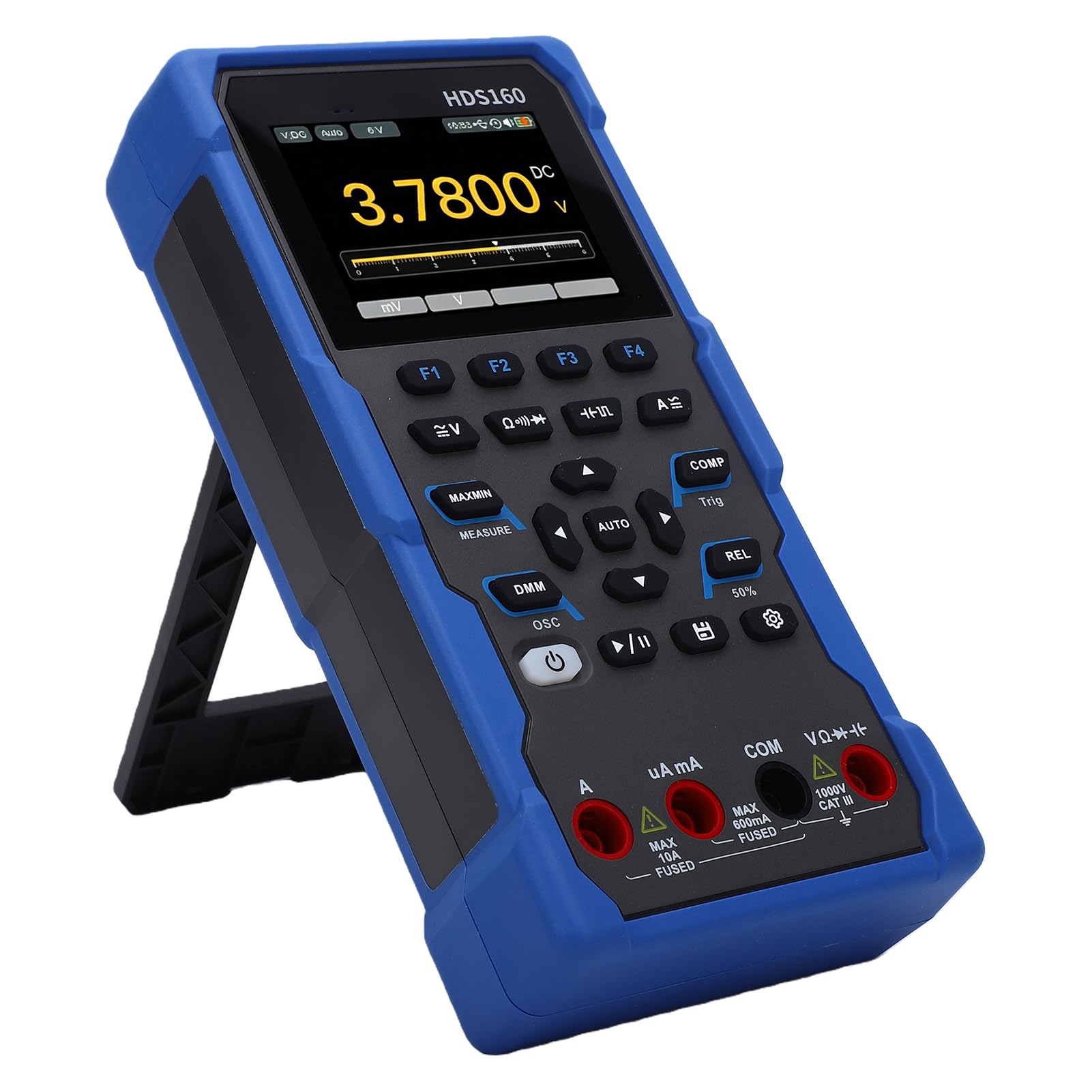 FTVOGUE Osciloscopio Portátil, Multímetro Fácil de Usar para (HDS160)