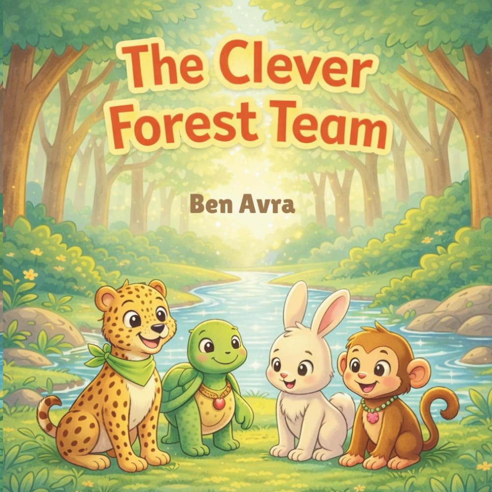 The Clever Forest Team: A Story About Teamwork and Smart Thinking For Kids 4-8 Years Bedtime story animals