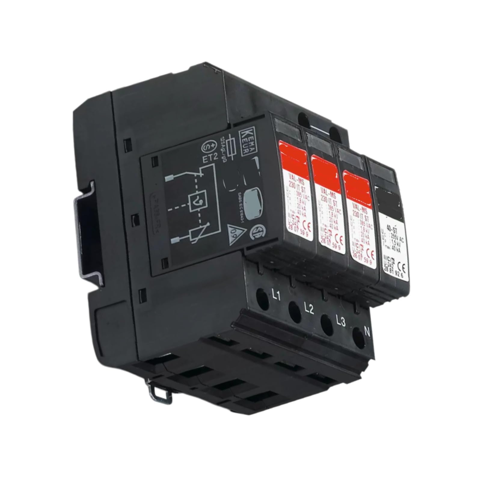 HKEJSJWA Surge Protector VAL-MS 230/3+1 2838209, Surge Protection Module