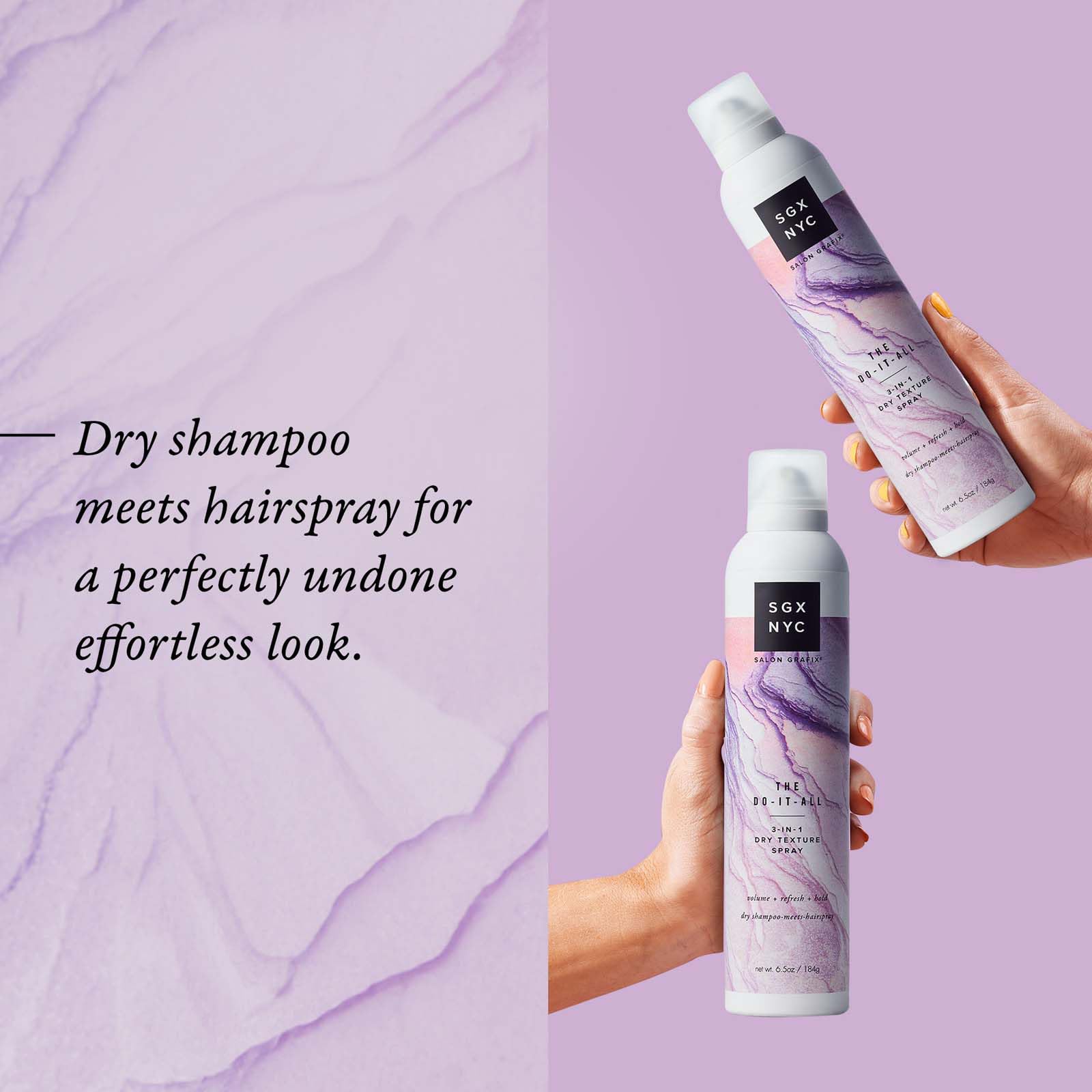 Amazon.com: SGX NYC The Do It All 3-in-1 Dry Texture Spray
