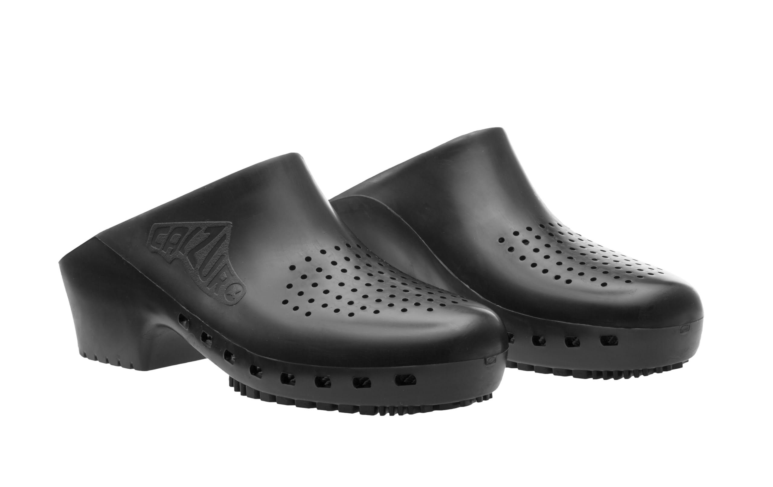 Calzuro Classic con Fori – Zoccoli Sanitari Professionali per Uomo e Donna, Comodi, Antiscivolo e Antistatici, Autoclavabili, Traspiranti, in Gomma Tecnica - 3