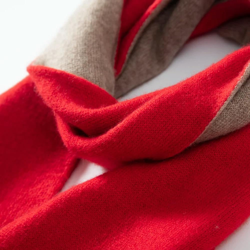 Écharpe en Cachemire Écharpes Chaudes d'hiver Style Mode tricoté Motif Floral écharpe épaisse Foulard pour Femmes
