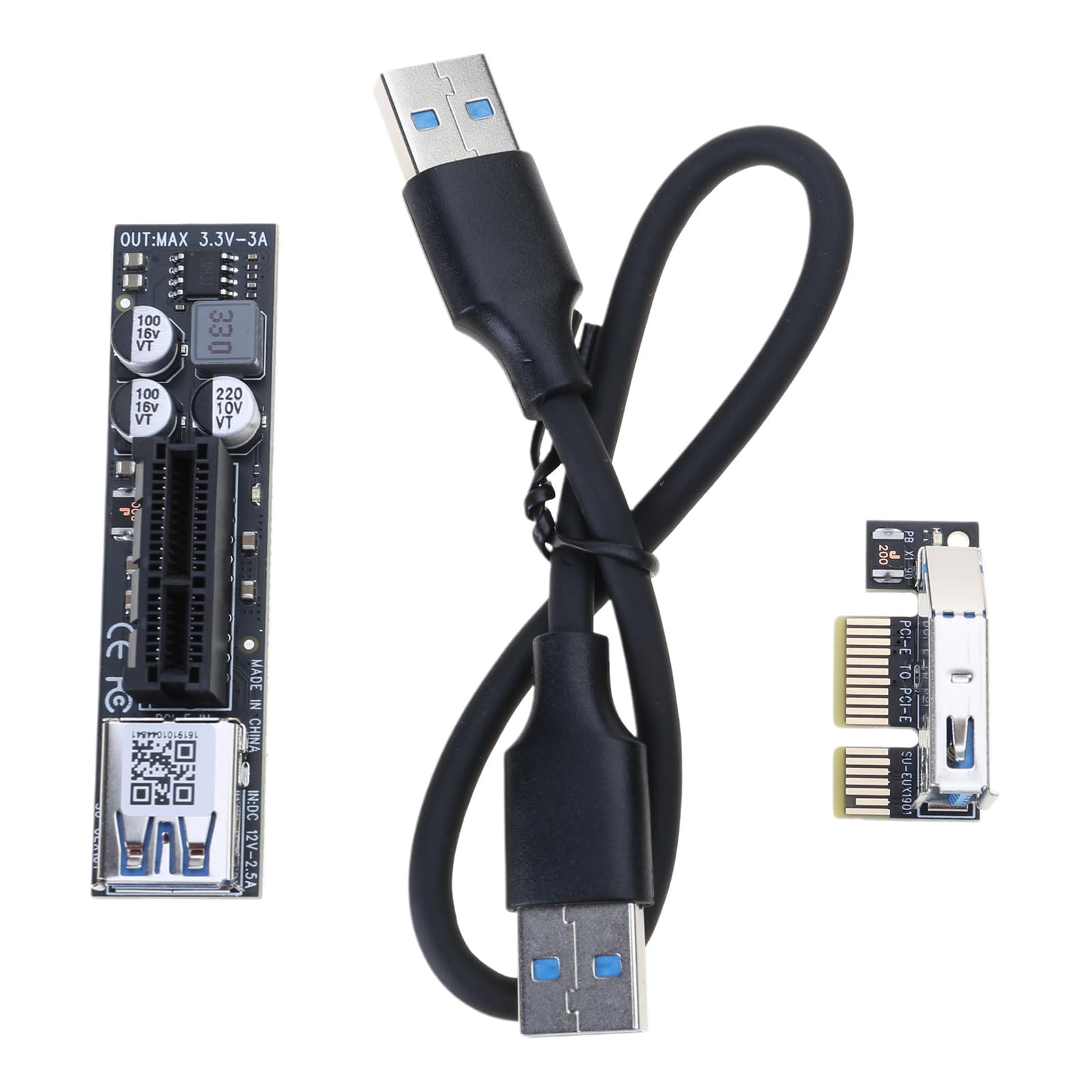 Amazon.co.jp: PCIE X1 延長ケーブル X1 USB3.0 インターフェース