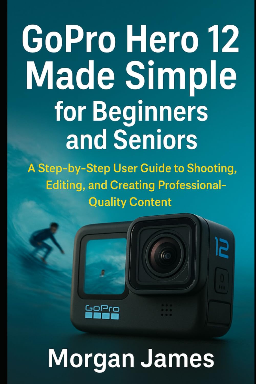 GoPro Hero 12 Made Simple for Beginners and Seniors: A Step-by-Step User Guide to Shooting, Editing, and Creating Professional-Quality Content (Camera and video tools guide)