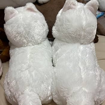 Amazon.co.jp: サモエド 伏せ ウルトラBIGぬいぐるみ 2種 : おもちゃ