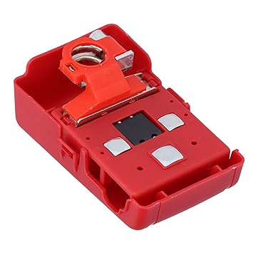 Batteries Connector, Durable Fused Simple Installation ABS Metal Easy Wiring Battery Distribution Terminal for Car